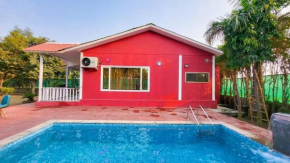 VacationBuddy 2 BHK Farmstay with Pool at Greater Noida